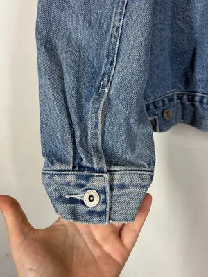 Vintage 90’s Disney Winnie The Pooh Jean Denim Jacket Size Large thumbnail 8