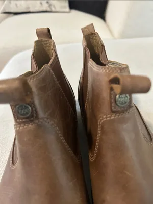 Dansko Michele Chelsea Boot, Tan Waxy Brush Off, Size EU38/US7.5 NWOT thumbnail 10