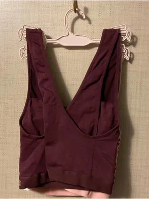 Chinese Laundry Pink Leopard-Print Sports Bra thumbnail 3