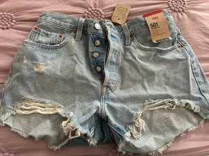 Levi’s 501 Shorts High-Rise Denim thumbnail 1