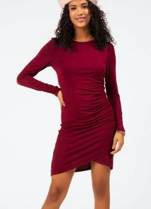 Francesca's Red Bodycon Mini Dress thumbnail 1