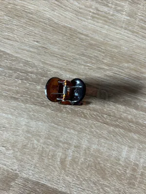 Small Brown Tortoiseshell Mini Hair Claw Clip thumbnail 3
