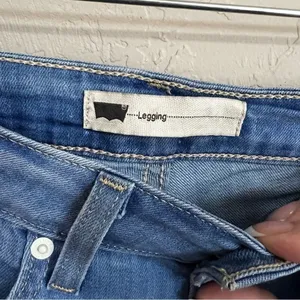 Levi’s Blue Leggings Skinny Denim‎ Jeans thumbnail 4