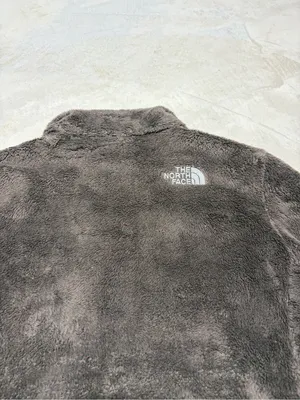 The North Face Dark Brown Plush Full-Zip Fleece Jacket small thumbnail 9