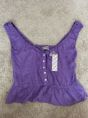 Urban Outfitters Milkmaid Peplum Top thumbnail 1