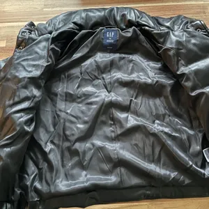 Leather Puffer Jacket thumbnail 4