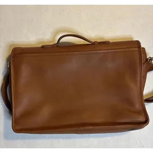 Coach Lexington Briefcase Laptop Bag Tan #M4C-5265 Vintage 1992 thumbnail 2