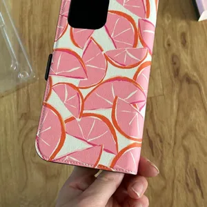 Kate Spade Grapefruit iPhone 13 Pro Max Magnetic Folio Case new NO INSIDE CASE thumbnail 4
