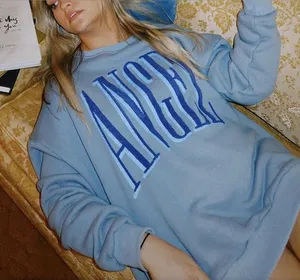 Skull House Designs Angel Crew Blue Size L thumbnail 1