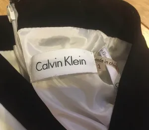 Calvin Klein Black And White Dress thumbnail 3