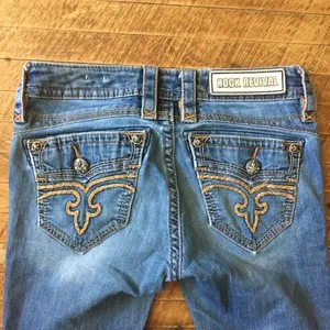 Rock Revival Calli skinny western bling cowboycore jeans thumbnail 2