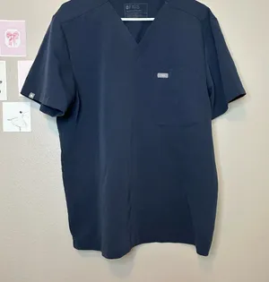 figs scrubs blue size large unisex nurse healthcare worker thumbnail 1