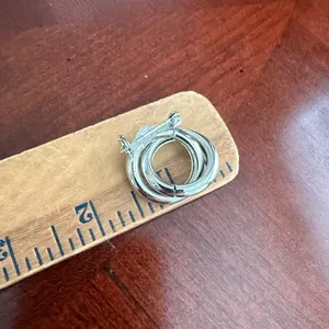 Vintage Silver Tone Brooch thumbnail 2
