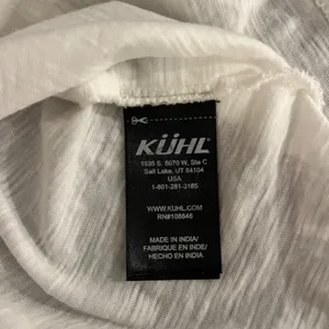 Kuhl Women’s Small Crochet Short Sleeve White Shirt thumbnail 8