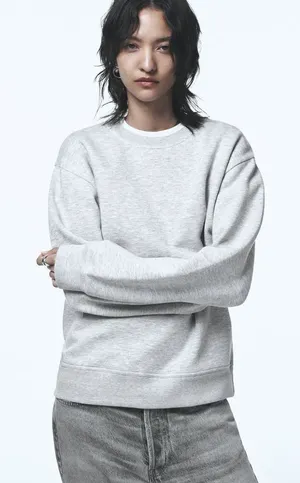 ✨ZARA MINIMALIST COTTON BLEND SWEATSHIRT✨ thumbnail 1