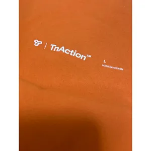Aritzia TnAction Womens Orange High Rise Activewear Yoga Athletic Biker Shorts L thumbnail 3