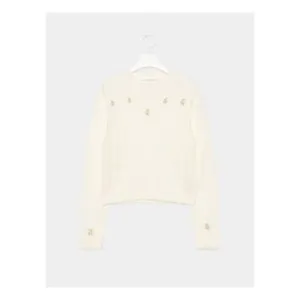 ✨ 8 Seconds Crew Neck Floral Knit Sweater✨ thumbnail 3