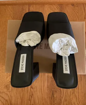 Steve Madden Heels Black Suede thumbnail 4