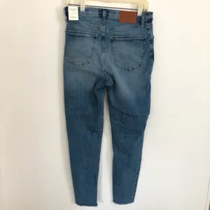 NEW Lucky Brand High Rise Raw Hem Bridgette Skinny Blue Jeans 8/29 thumbnail 5