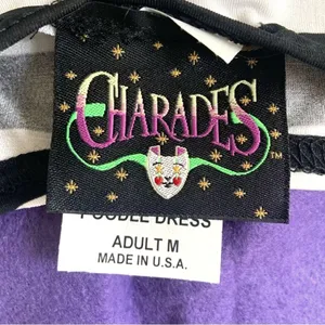 Charades 50’s Poodle Skirt Costume Halloween NEW Size Medium Purple thumbnail 8
