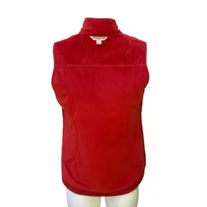Pendleton Softshell‎ Vest Med Tall Orange Fleece Lined Full Zip Jacket Gorpcore thumbnail 6
