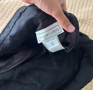 Black Halter Dress Size 6 thumbnail 5