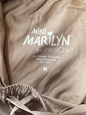 Mini Marilyn Scrub Pants Tan Size M thumbnail 4