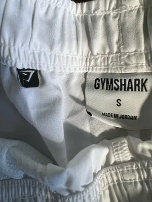 Gymshark White Training Shorts Men’s Small | Lightweight Activewear thumbnail 7