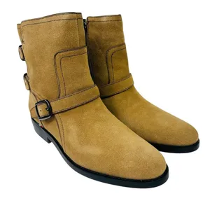 Franco Sarto L-Prina Taupe SU Suede Boot Women's Size 9M New With Box‎ thumbnail 1