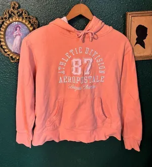 Vintage Aeropostale Hoodie Y2K Sz Medium thumbnail 1