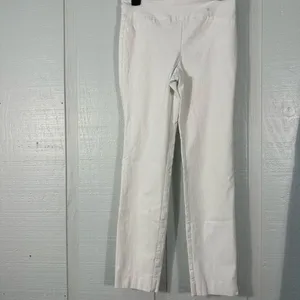 Spanx Women’s  White Classic Fit Pull On Pants Size Medium EUC thumbnail 2