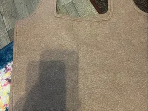 Abercrombie Brown Knit Square-Neck Tank Top thumbnail 6