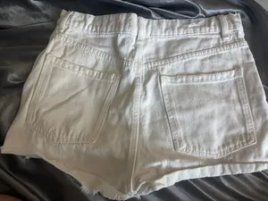 White ZARA Shorts thumbnail 4