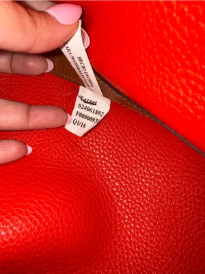 Classic Women's Tote Handbag with Wristlet - Orange thumbnail 5