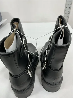 Womans New In Box Universal Thread Connor Ankle Boots Size 10 Black thumbnail 3