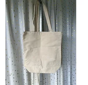 Wired NWOT Magazine Manhattan 'Big Ideas Only' Novelty Natural Canvas Tote Bag thumbnail 3