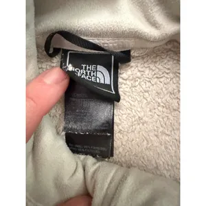 The North Face Osito 2 Full Zip Fleece Jacket Cream Womens‎ Small thumbnail 3
