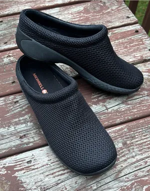 Merrell Encore Breeze Q2 Women’s Black Casual Minimalist Slip on Mules|US:10 thumbnail 1