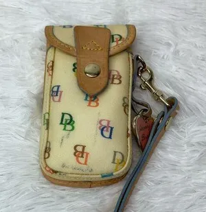 Vintage DOONEY & BOURKE y2k Rainbow Wristlet thumbnail 1