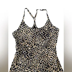Outdoor Voices The Exercise Dress NEW Version Leopard Print Tennis Running XS thumbnail 6