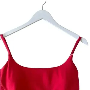 Halara Red Jakarta Poinsettia Everyday Cloudful Air Fabric SZ M #1663 thumbnail 5