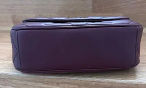 Tory Burch Willa Soft Quilt Small Leather Shoulder Bag Claret 139283 thumbnail 4