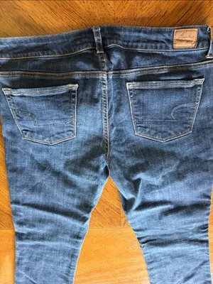 American Eagle Y2K Low Rise Skinny Kickboot jeans thumbnail 3