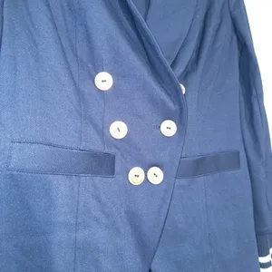 CAbi Classic Navy Blue Grand Slam Nautical Blazer Size 4 thumbnail 4
