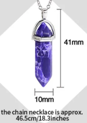 Chakra Crystal Necklace thumbnail 2