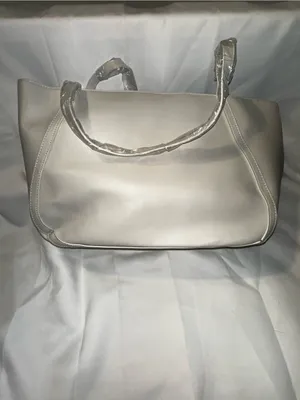 Cavalli Class Cream Shoulder Tote with Metallic Logo thumbnail 3