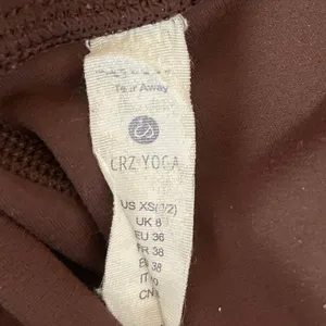 Crz Yoga Brown High Rise Pull On Stretch Comfy Athletic Workout Leggings Size XS thumbnail 4
