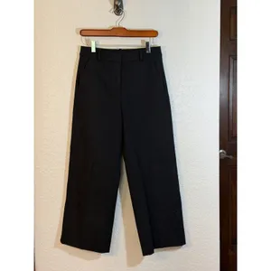 J.Crew Pants Black 2 Women Remy Wide Leg Trouser Professional Career Pants thumbnail 13