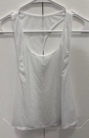 NWOT Halara White Cheeta Print Tank Top thumbnail 1