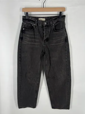 Madewell The Darted‎ Barrel-Leg Jean Olenda Wash Size 24 thumbnail 2